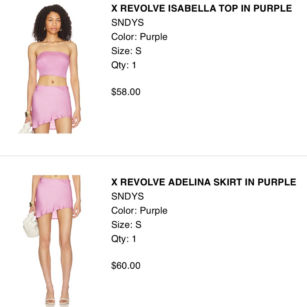Pink revolve set